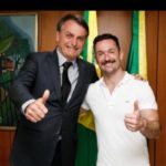 Diego Hypolito é detonado na internet por tirar foto sorridente com Jair Bolsonaro