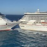 Vídeo: Navios de cruzeiros colidem em Cozumel, no México
