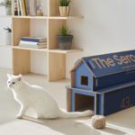 Samsung redesenha as caixas das TVs para se transformarem em casinhas de gato ou porta-revistas