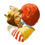 Burger King beija Ronald McDonald’s em homenagem ao Orgulho LGBT+