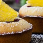 Cupcakes Veganos de Blueberry e Laranja