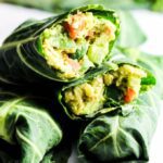 Tacos de abacate veganos