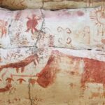 Arte rupestre na Amazônia mostra humanos vivendo com animais gigantes da Idade do Gelo