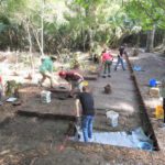 Arqueologia revelando assentamento indígena perdido de Sarabay no nordeste da Flórida
