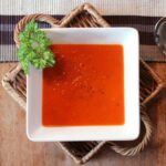 Sopa picante de pimentão