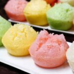 Bolinhos de arroz veganos no vapor (Banh Bo Hap)