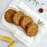 Croquetes de quinoa, cenoura e batata doce