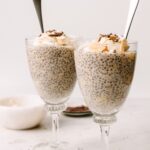 Pudim de banana e chia