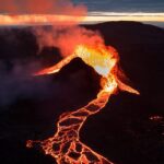 A oxidação dos vulcões - uma obra de magma