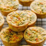 Mini Frittatas de Grão-de-Bico Veganas