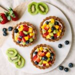Tortas de frutas veganas crudíveras