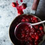 Molho de cranberry com infusão de vodka