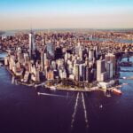 A cidade de Nova York pode estar afundando com o peso de seus arranha-céus