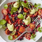 Super salada de arroz preto