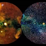 Mapa de raios X mais detalhado do universo já visto tem mais de 900.000 estrelas, galáxias e buracos...