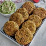 Mini Hambúrgueres de Grão-de-bico e Espinafre