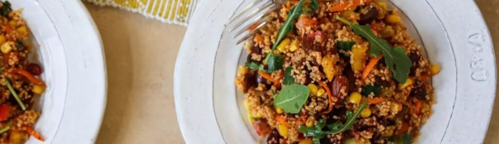 Salada de Cuscuz Arco-Íris