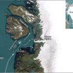 Amostras de núcleo do fundo do mar da Groenlândia fornecem primeira visão histórica da poluição por ...