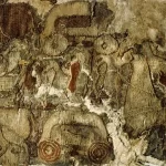 Tapeçaria de Oseberg: obra de arte da Era Viking de um enterro em um barco que pode representar a ár...