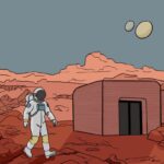 Poeira marciana para casa dos sonhos: como micróbios podem se desenvolver no planeta vermelho