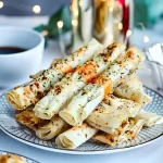 Rolinhos Primavera com Molho de Gergelim e Gengibre