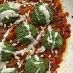 Bolinhos de grão-de-bico e espinafre