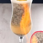 Coquetel de Pitaya Flamejante