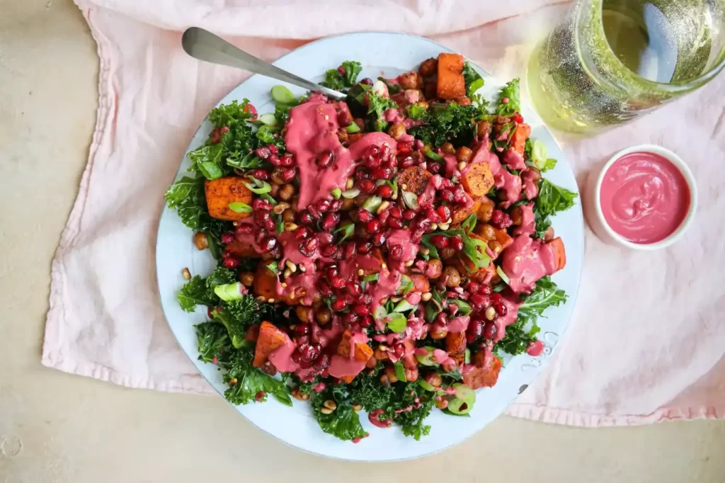 salada rosa