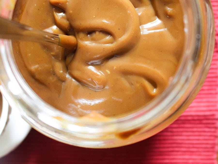 Doce de leite de coco vegano