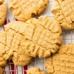 Biscoitos veganos de manteiga de amendoim